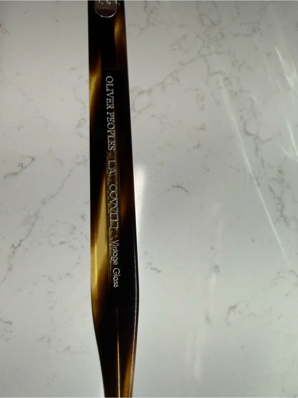 Oliver Peoples Tortoiseshell Brown Round Sunglasses